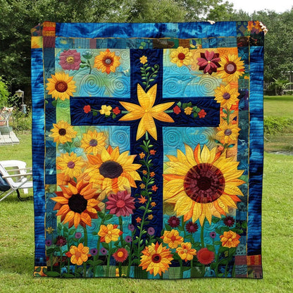 Sunlit Cross Blanket - D246 - Premium Blanket