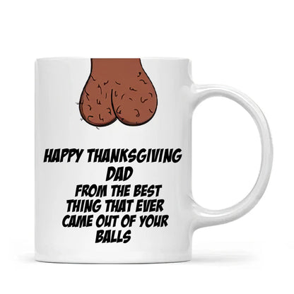 Happy Thanksgiving Dad Mug