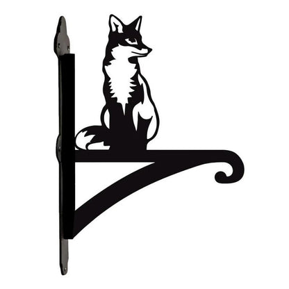 Sitting Fox Metal Hanging Bracket Plant Stand PS096