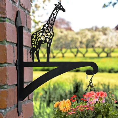 Giraffe Metal Hanging Bracket Plant Stand PS113