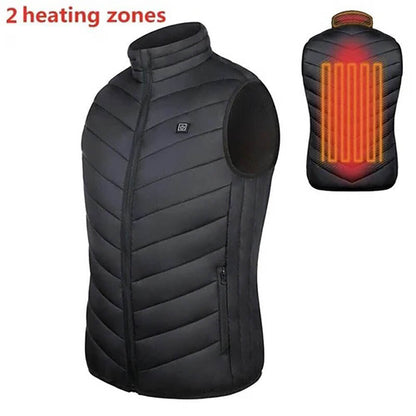 New Unisex Warming Heated Vest (9 Heating Zones)