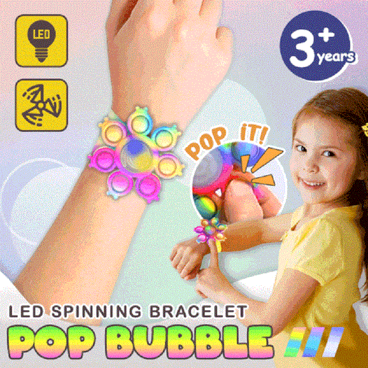 Christmas Sales-Spinning Pop Bubble Bracelet