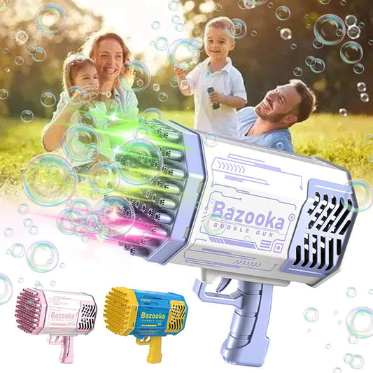 Upgraded Bubble Gun Toy with Colorful Lights(Sale 50% Off🔥)