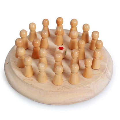 Wooden Memory Match Stick Chess