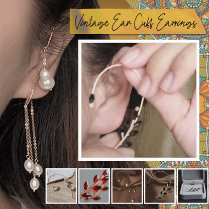 Vintage Ear Cuff Earrings