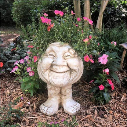 Muggly's The Face Statue Planter