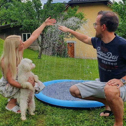 Dog Splash Sprinkler Pad✨