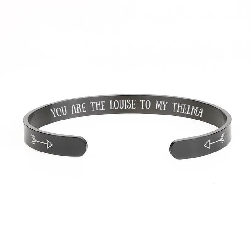 "You Are The Louise To My Thelma" & "You Are The Thelma To My Louise" Bracelet