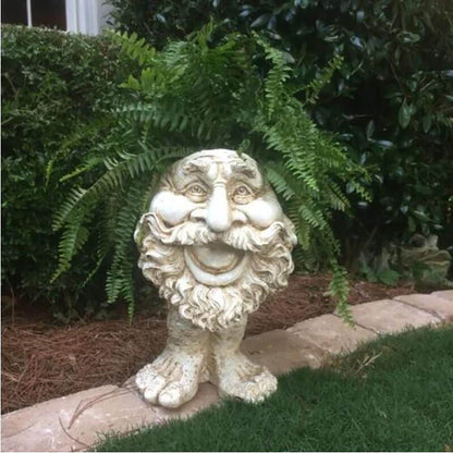 Muggly's The Face Statue Planter