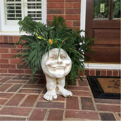 Muggly's The Face Statue Planter