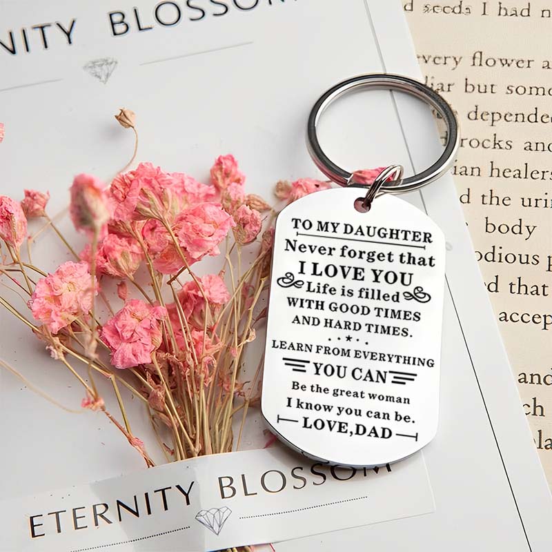 Be The Great Man/Woman - Inspirational Keychain