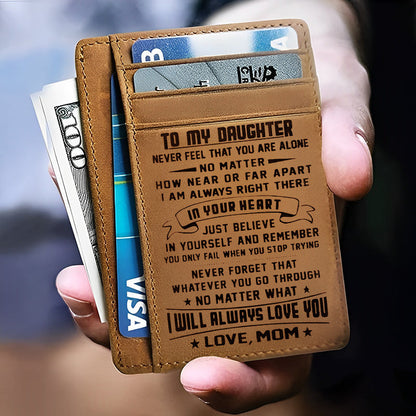 No Matter What I Will Always Love You - Card Wallet