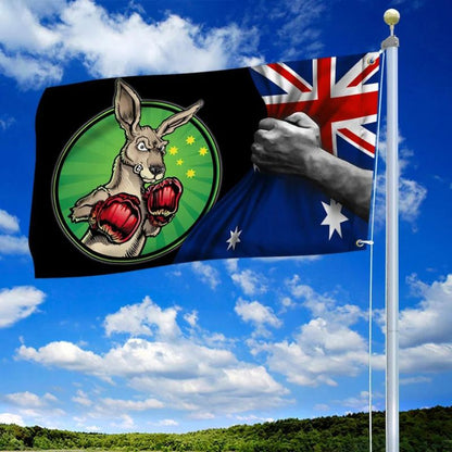 Kangaroo Australian Flag