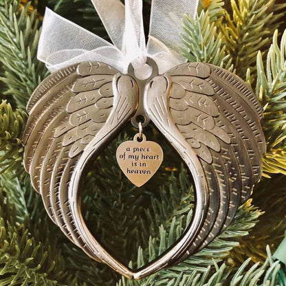 Christmas Ornaments Angel Wings Bell Memorial Christmas Gift
