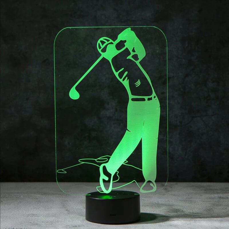 Golf 3D Illusion Lamp