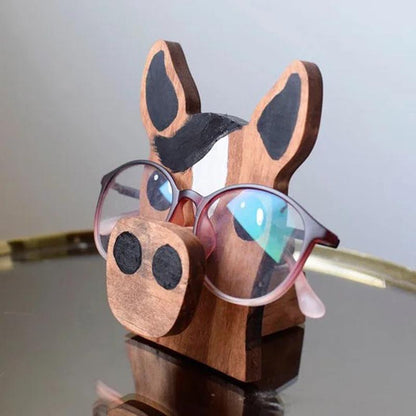 Handmade Glasses Stand Lovely Horse