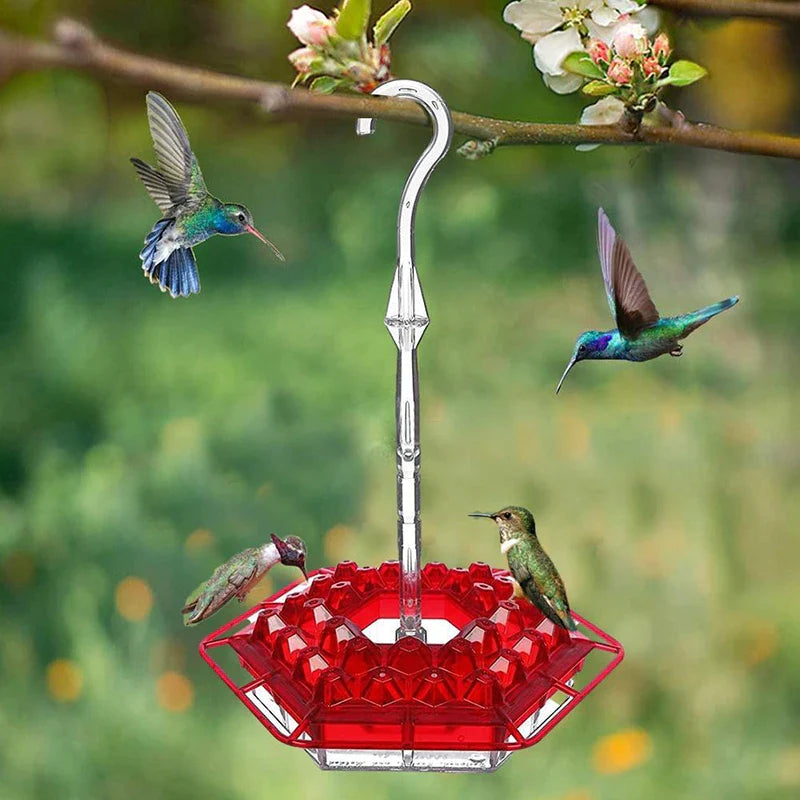 Mary's Hummingbird Feeder With Perch and Built-in Ant Moat
