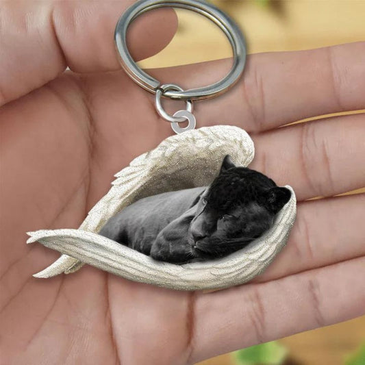 Sleeping Angel Acrylic Keychain Panther SA238