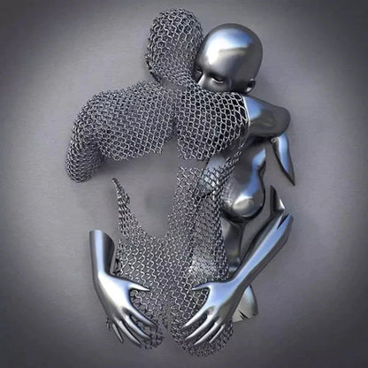 Love Heart Gray - 3D Art Wall💞The Most Romantic Way to Express Your Love💞