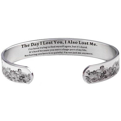 The Day I Lost You Memorial Bracelet