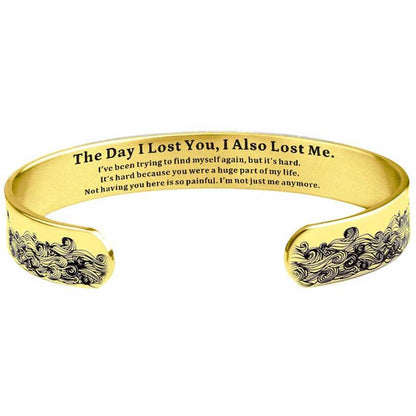 The Day I Lost You Memorial Bracelet