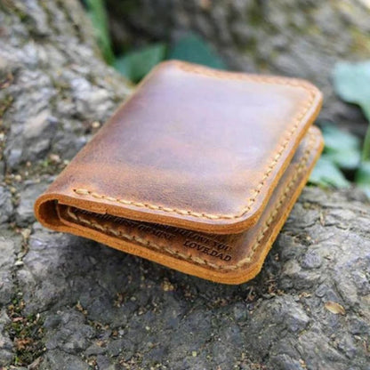 To My Granddaughter - Leather Bifold Wallet