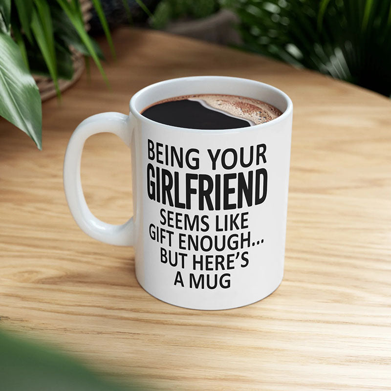 Here's A Mug - Funny Ceramic Coffee Mug