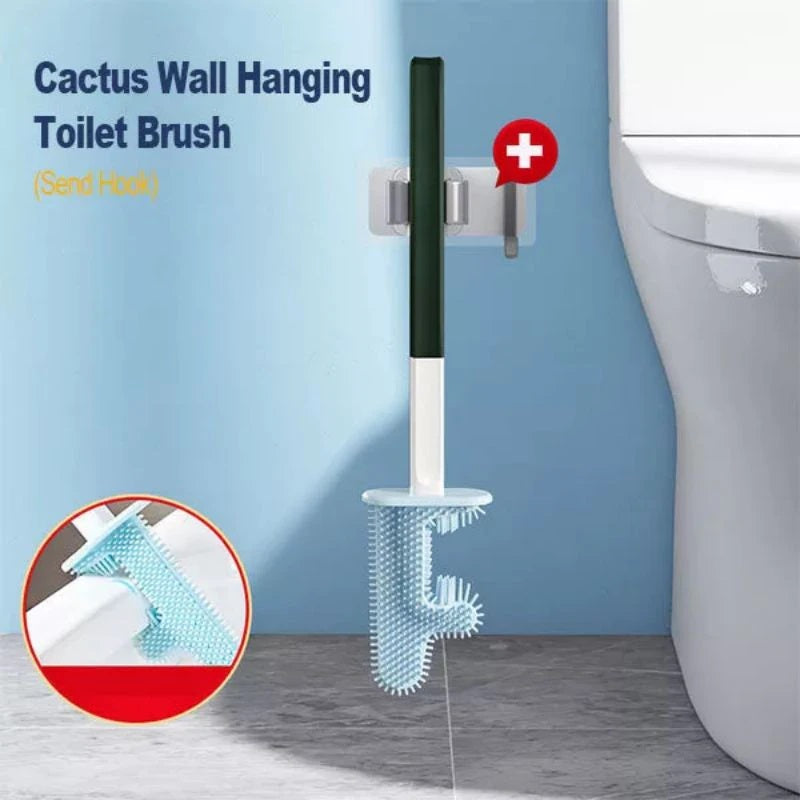 No Dead Corner Cactus Toilet Brush